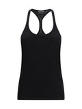 Tom Ford Silk-Blend Ribbed Jersey Tank Top — Black