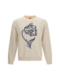 Kenzo Tulip Sweater — Beige