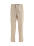 Brunello Cucinelli Corduroy Trousers — Beige