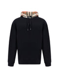 Sudadera con capucha Burberry — Negra