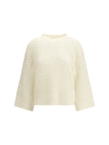 Fabiana Filippi Platinum Sweater — Beige