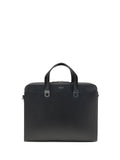 Ferragamo Gancini Briefcase — Black