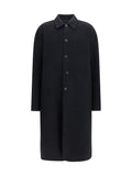 Abrigo Brad de Rick Owens — Negro