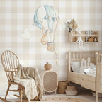 Vinilo Decorativo Infantil CONEJO EN GLOBO