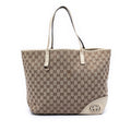 Large GG Canvas New Britt Tote
