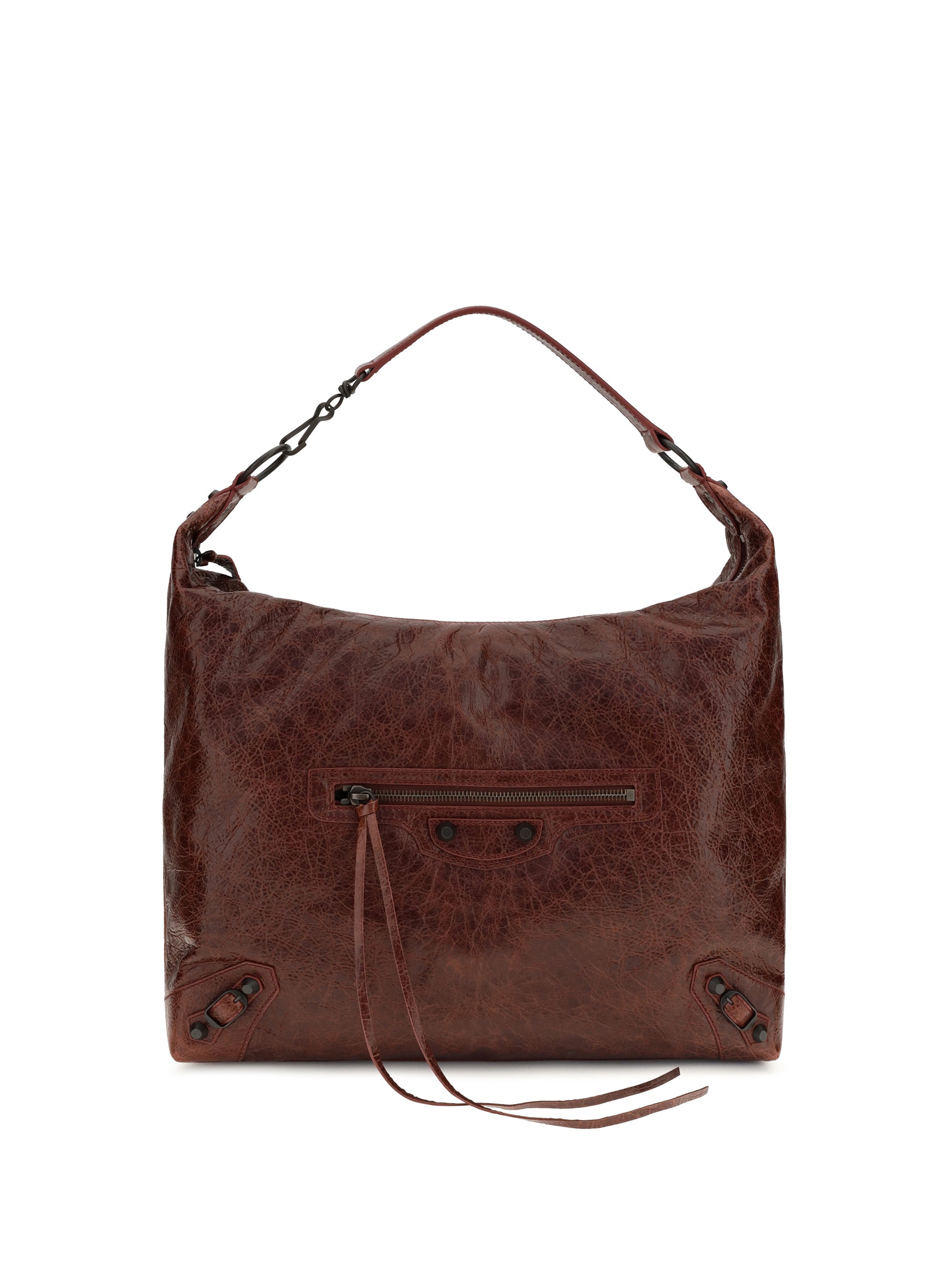 Balenciaga Le City Hobo Bag — Brown