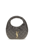 Saint Laurent Icarino Shoulder Bag — Gray