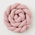 TRENZA PROTECTORA CAPAZO de COCHECITO | Cuadro Grande Rosa