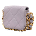 Mini Quilted Calfskin Framing Chain Flap
