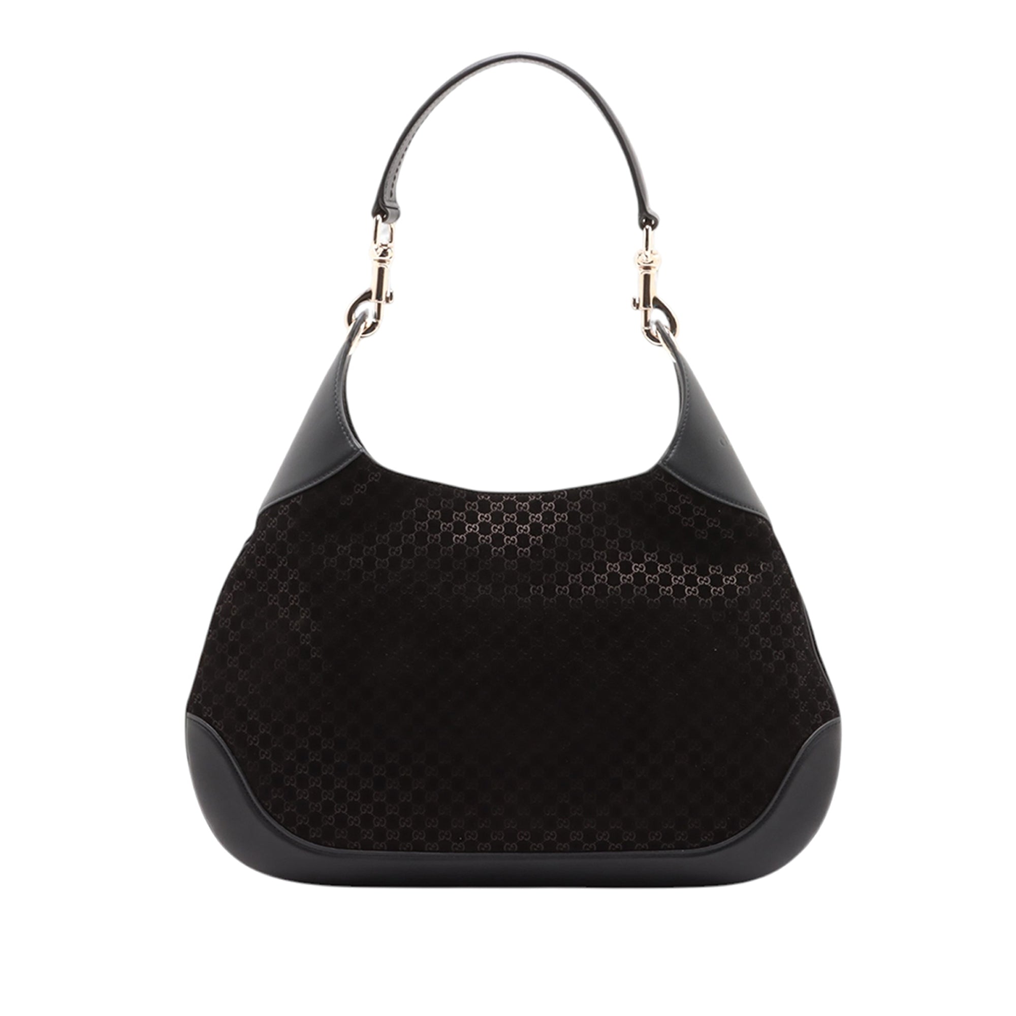Medium Micro GG Suede B Hobo