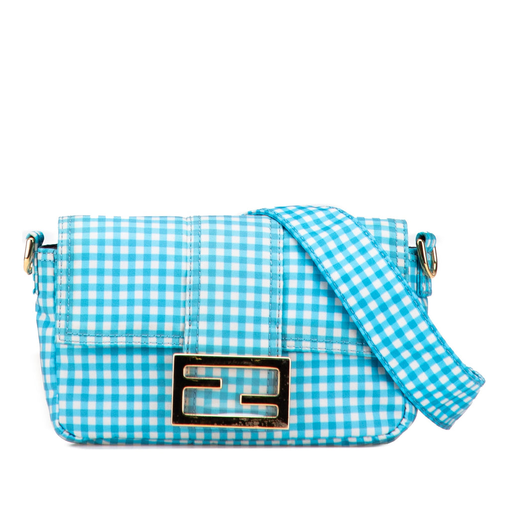 Joshua Vides Mini Nylon Convertible Baguette Satchel