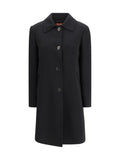 Max Mara Studio Racconto Coat — Black