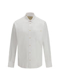 Valentino Cotton Oxford Shirt — White