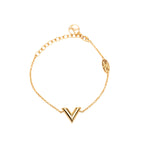 Gold Plated Essential V Bracelet