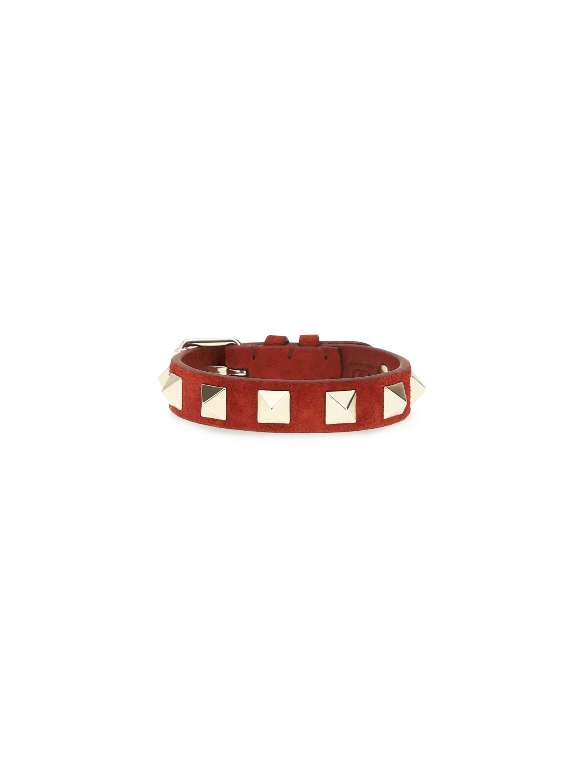 Valentino Garavani Rockstud Bracelet — Red