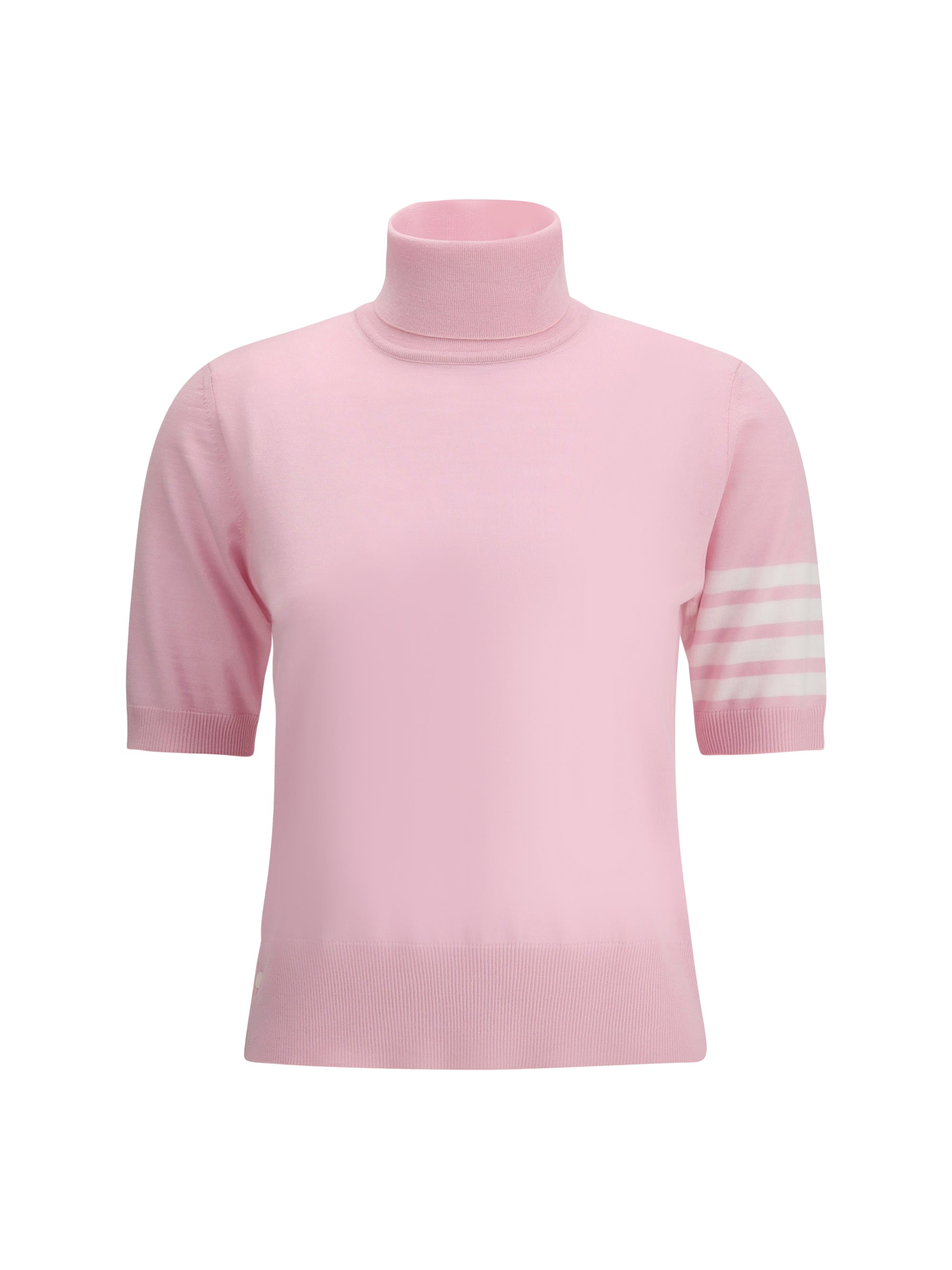 Thom Browne Turtleneck Sweater — Pink