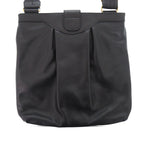 Leather Gancini Crossbody
