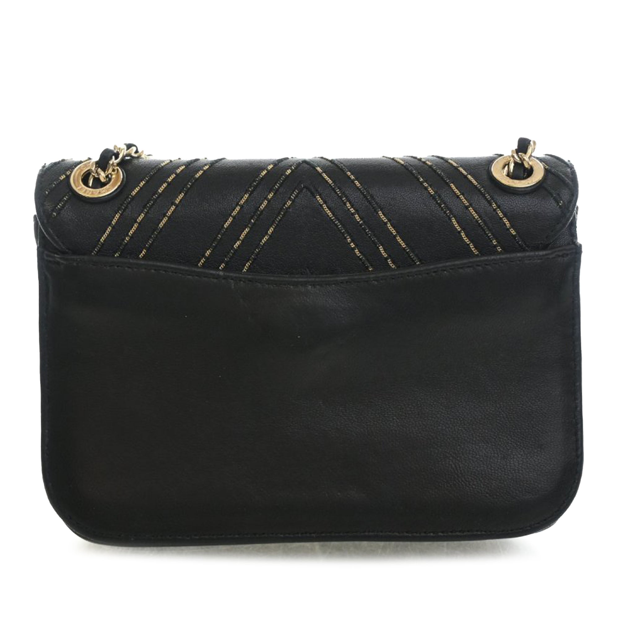 Small Chevron Sheepskin Subtle Flap