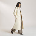 Lounge Underwear Shearling Coat - Cream