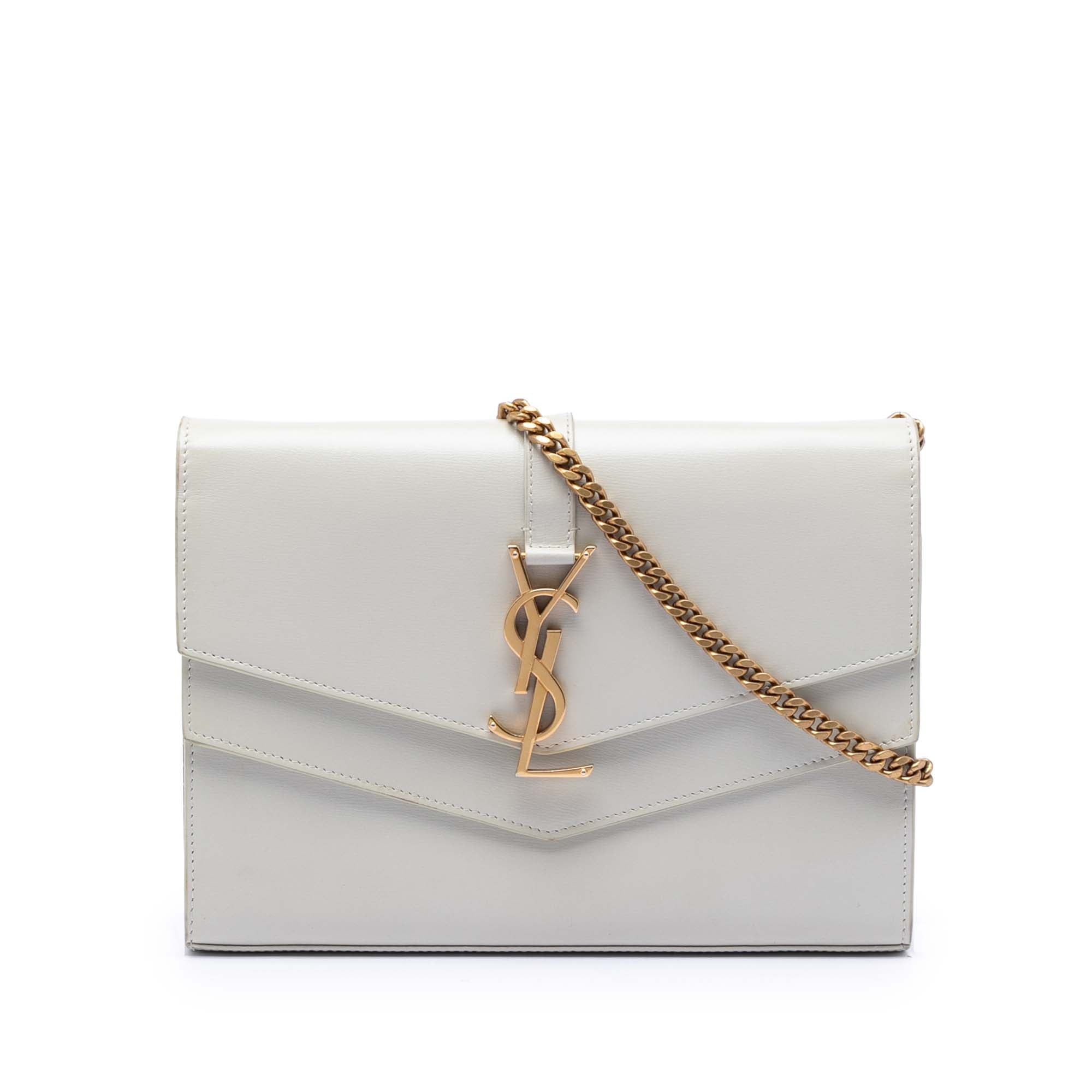 Leather Monogram Sulpice Chain Wallet