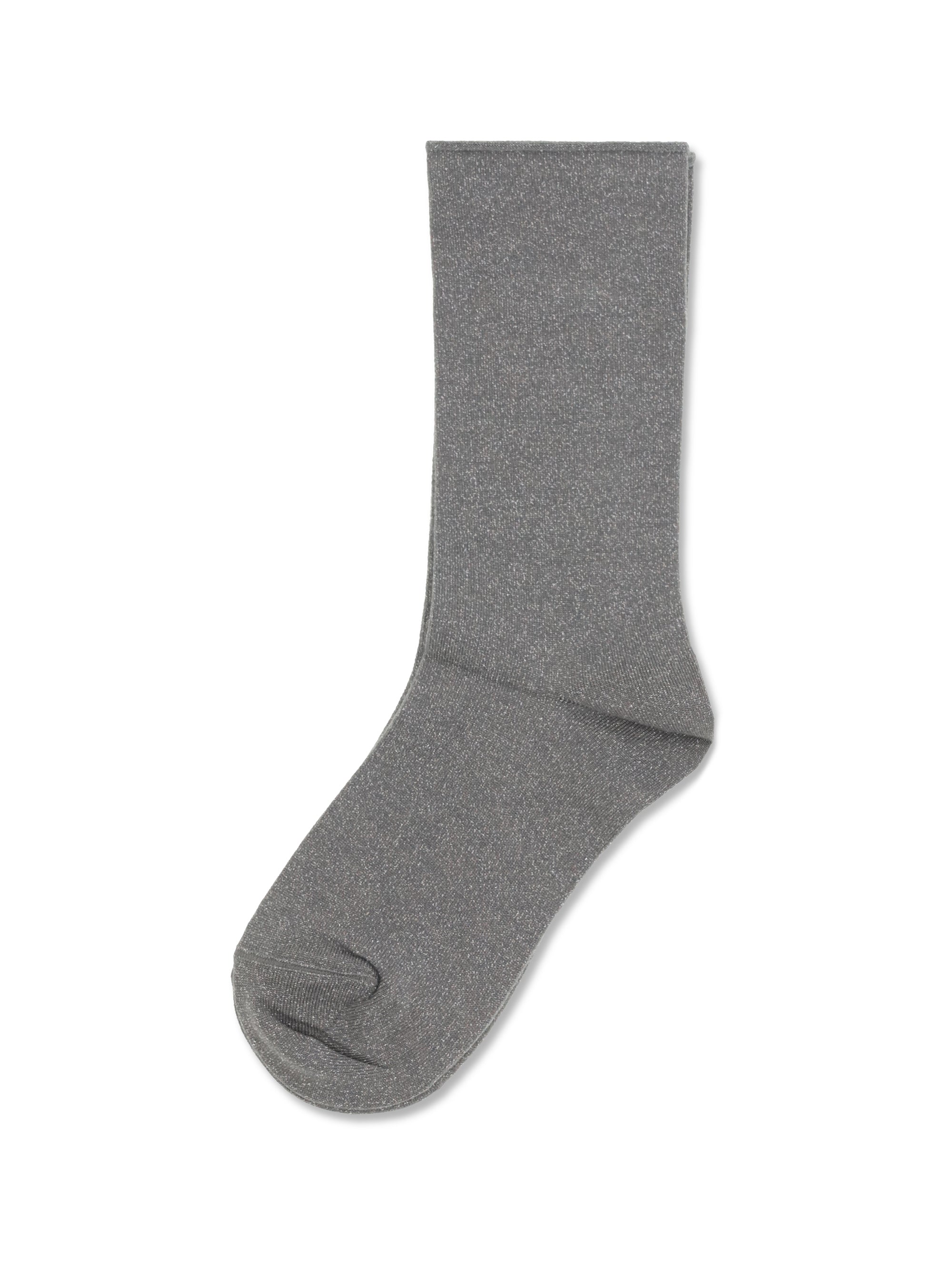 Brunello Cucinelli Cashmere Socks — Gray