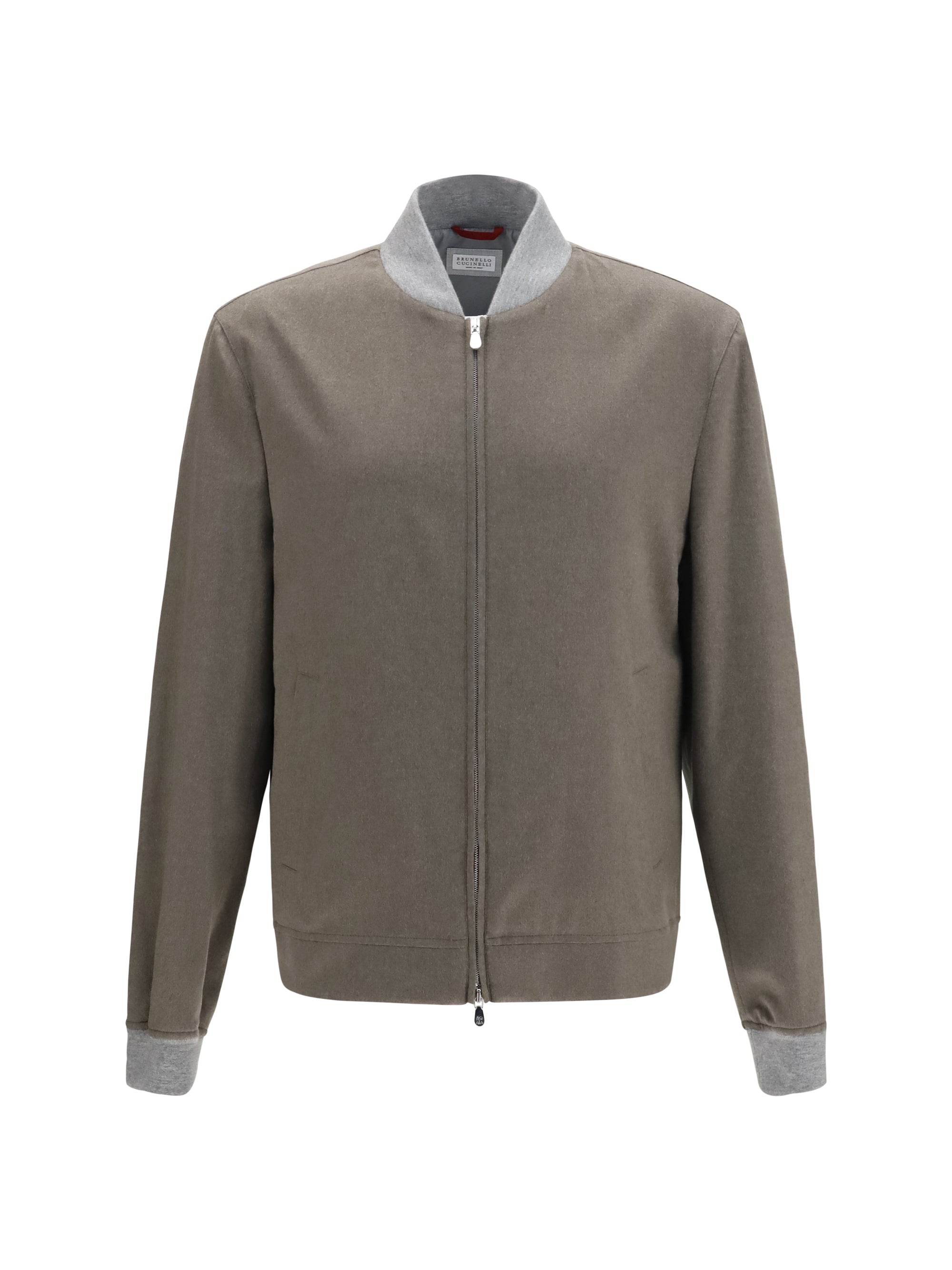 Brunello Cucinelli Cashmere Jacket — Green