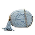 Mini Nubuck Soho Chain Crossbody
