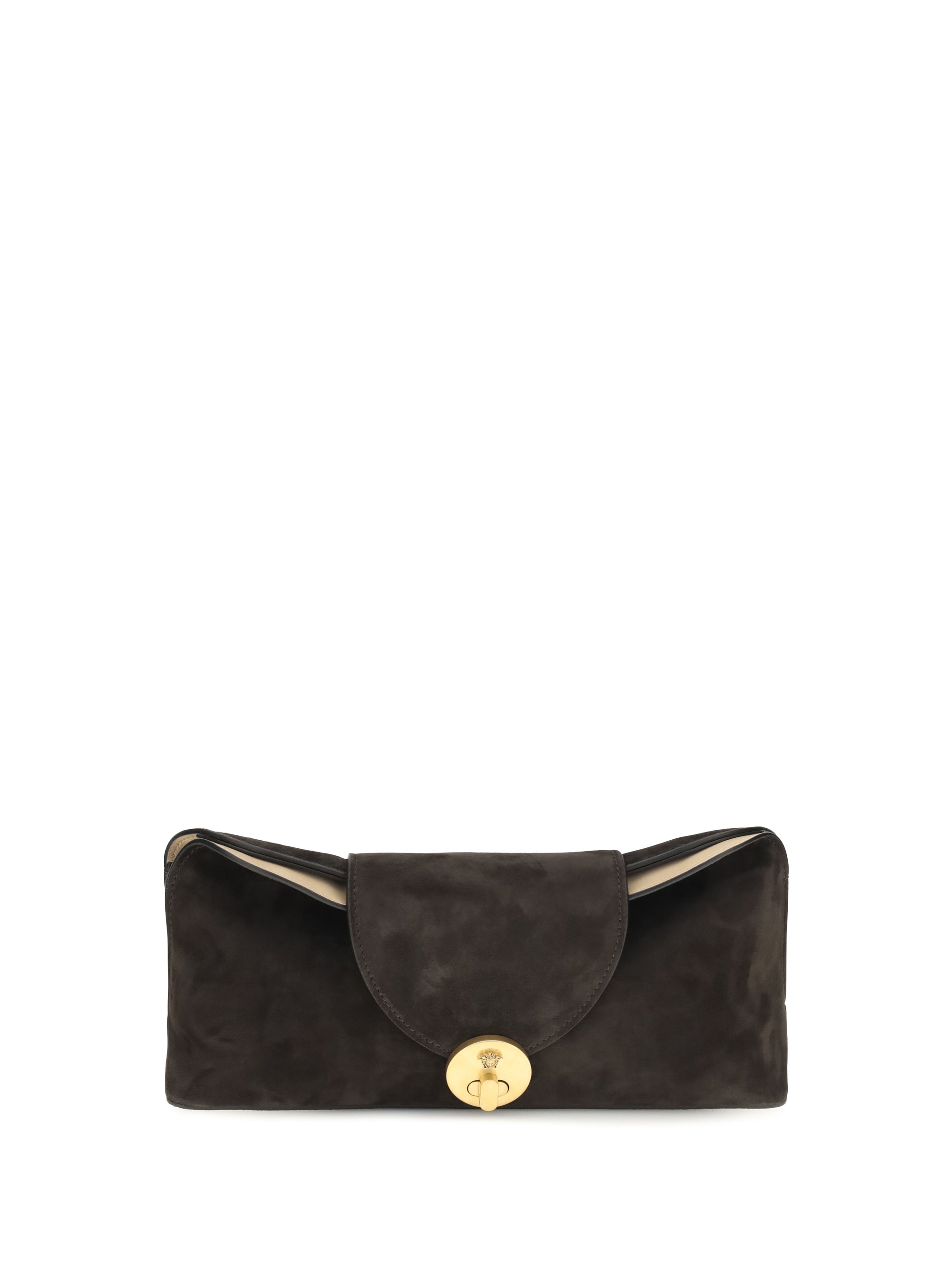Versace Vivian Clutch — Marrón