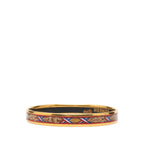 Narrow Liberte Egalite Fraternite Enamel Bangle 65