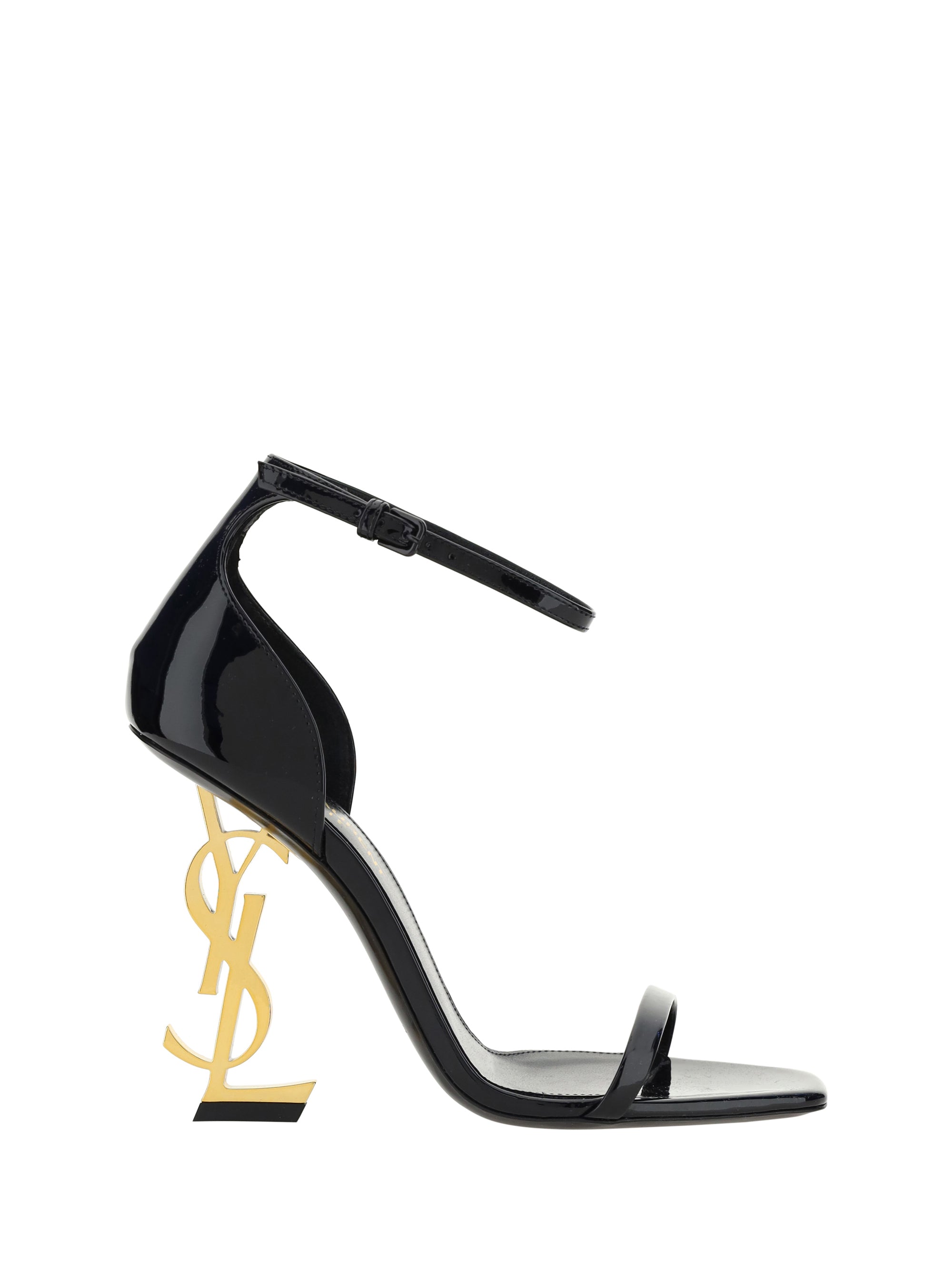 Saint Laurent Opyum Sandals — Black
