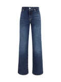 7for Slim Illusion Bootcut Jeans — Blue