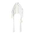 White Susan Shirt With Bows | PR Sample