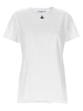 Vivienne Westwood Logo-Embroidered Cotton T-Shirt — White