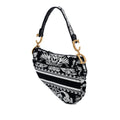 Canvas Embroidered Ornamental Cornely Saddle Bag