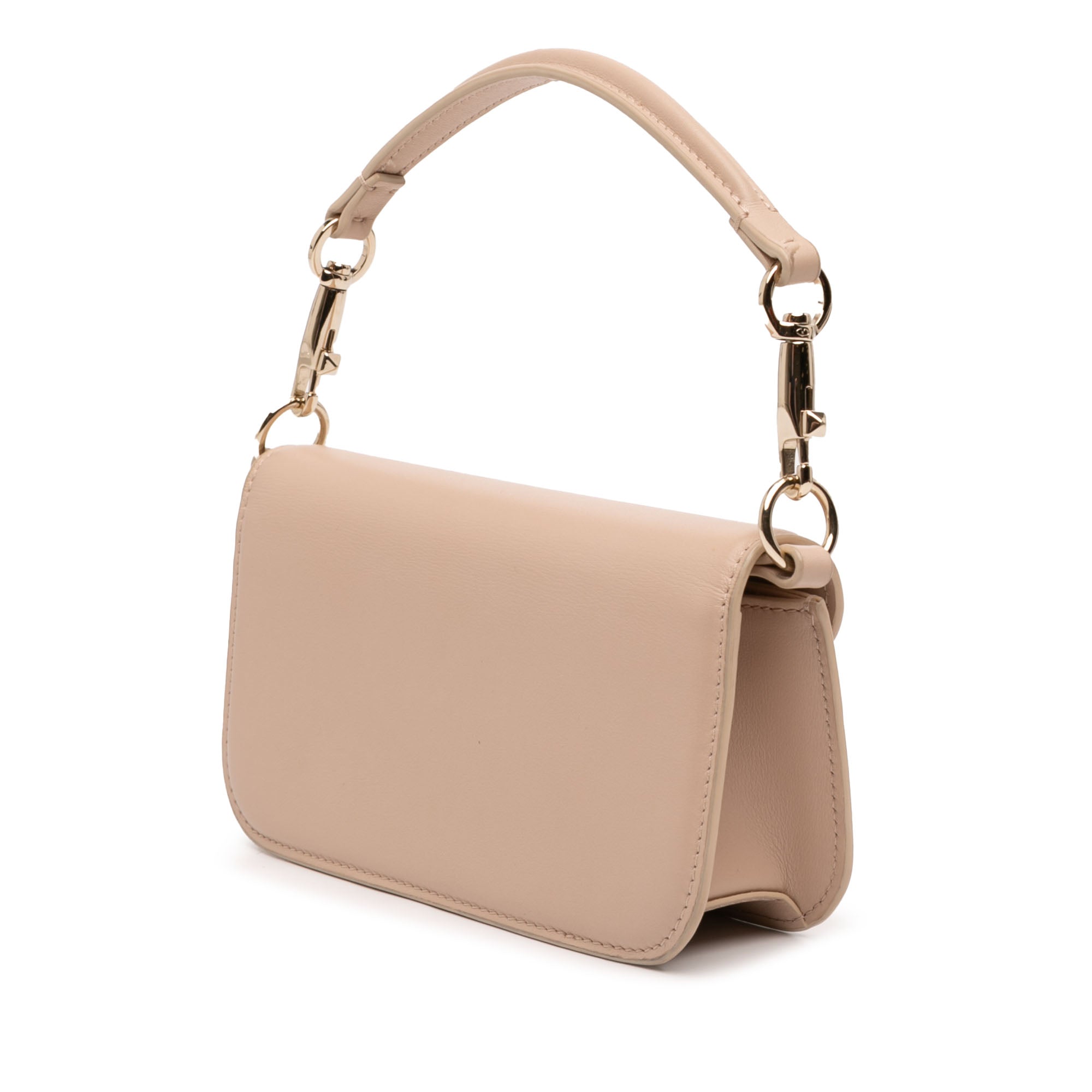 Small Calfskin VLogo Loco Satchel
