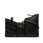 Mini Leather 3 Pocket Crossbody