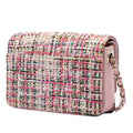 Small Tweed CC Stud Double Flap