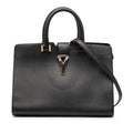 Small Textured Leather Cabas Chyc Satchel