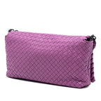 Nappa Intrecciato Dahlia Clutch Crossbody