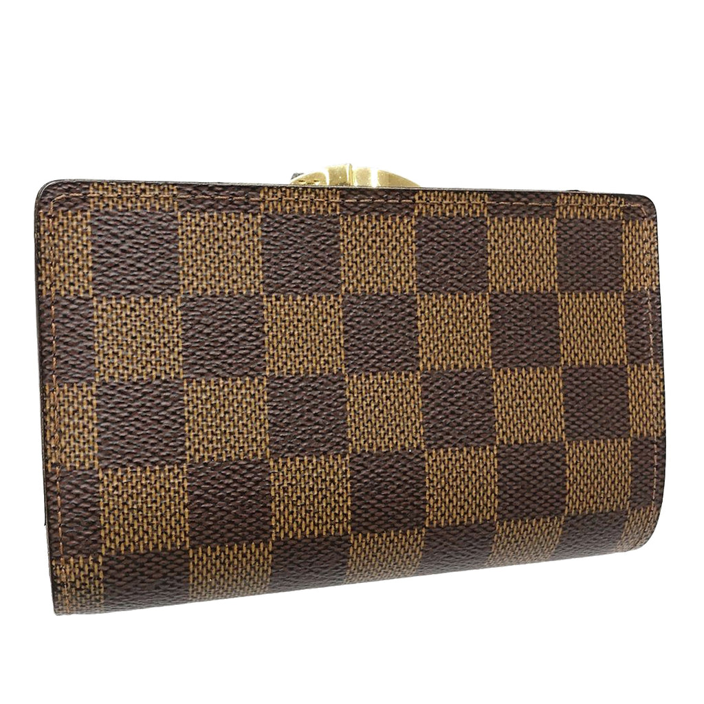 Damier Ebene Porte Monnaie Billets Viennois
