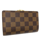 Damier Ebene Porte Monnaie Billets Viennois