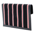 Canvas Striped Uptown Pouch