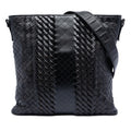 Leather Intreccio Imperatore Crossbody