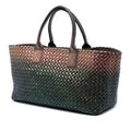 Medium Iridescent Nappa Intrecciato Cabat Tote