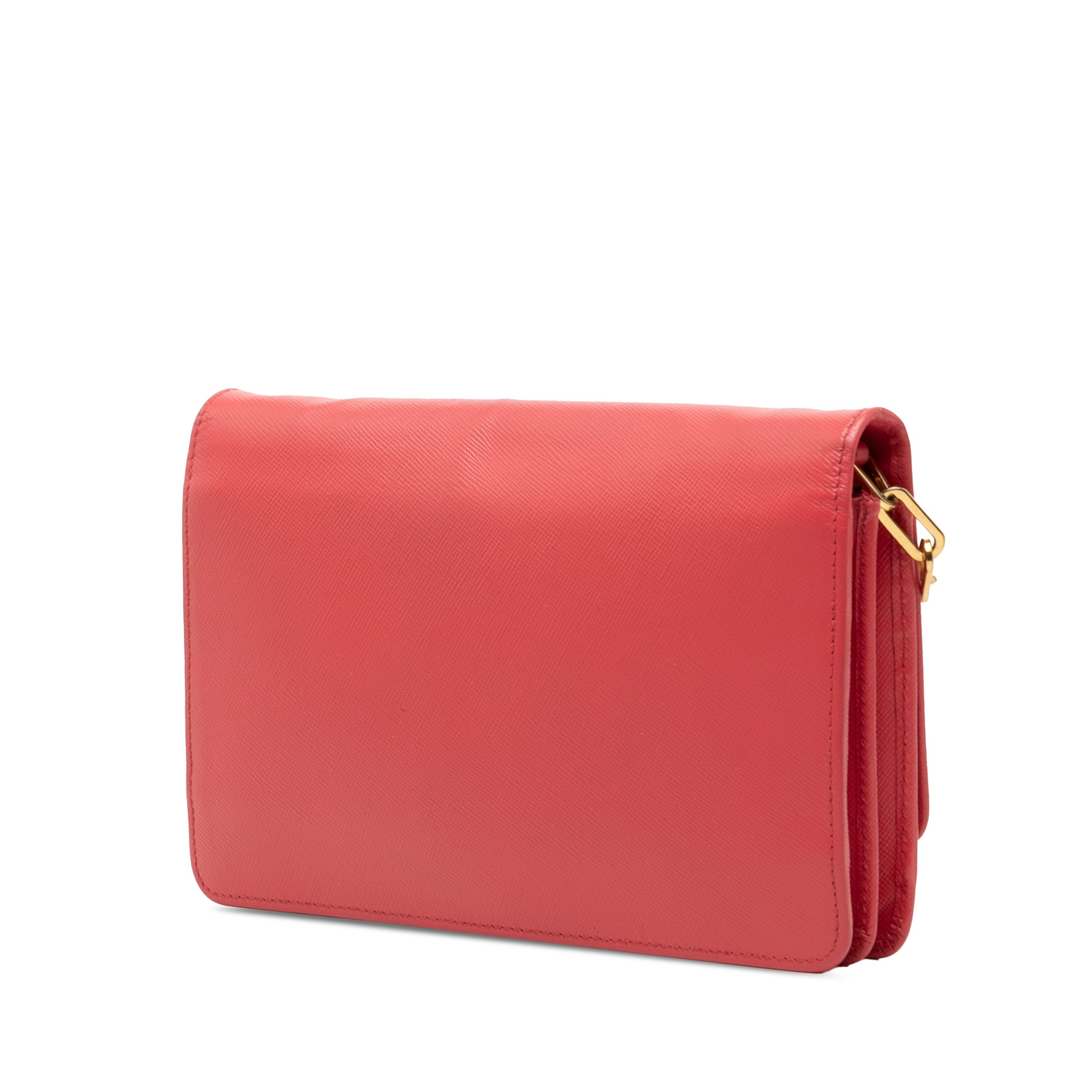 Saffiano Lux Wallet On Chain