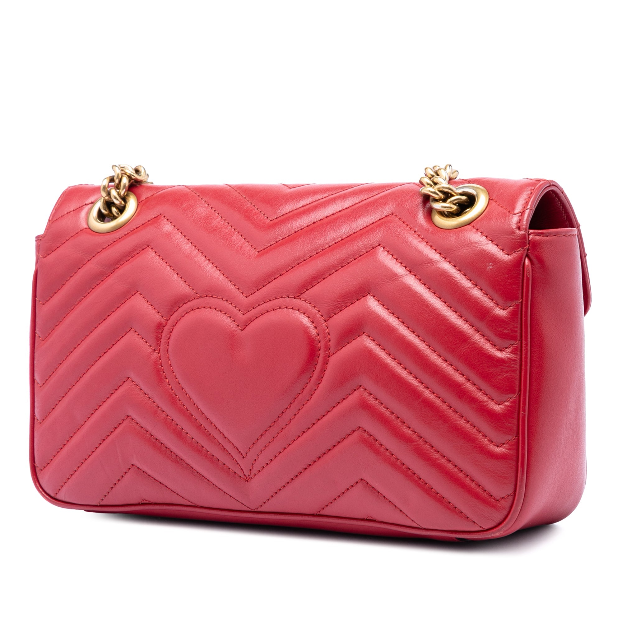 Medium GG Marmont Matelasse Leather Shoulder Bag