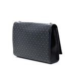 Medium Leather Studded Monogram Kate Crossbody
