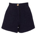 Blue Tweed Shorts | PR Sample
