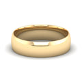 6mm Men's Comfort Fit Wedding Band