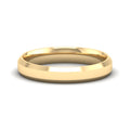 4mm Men's Beveled Wedding Band